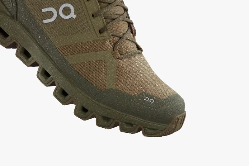 ON Womens Cloudrock Waterproof Hiking Boots - Olive-Reed-3